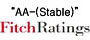 “AA-(Stable)” FitchRatings